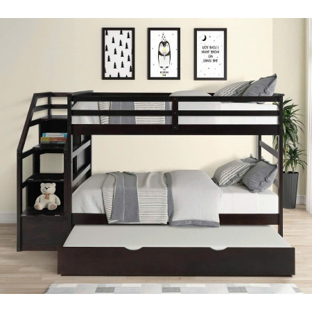 165 Eps : Giường 3 Tầng Cầu Thang Liên Hợp - 1m